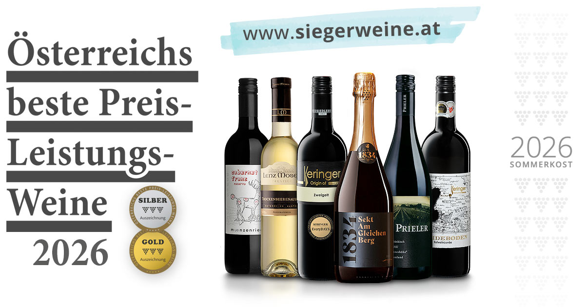 &Ouml;sterreichs beste Preis-Leistungs-Weine 2026